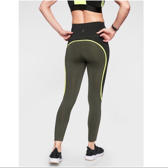 Athleta Pants - Athleta 🥰 Spar Colorblock 7/8 Tight